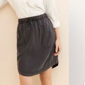 Anthropologie Klara Slate Gray Utility skirt